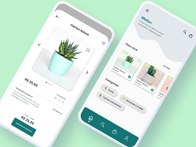 Melian, um e-commerce de plantas.