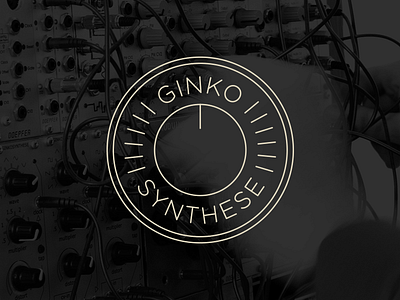 Ginko Synthese logo analog electronic electronica electronics knob music synth synthesizer