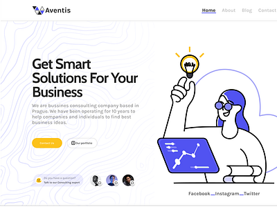 Aventis - Business Consulting portal