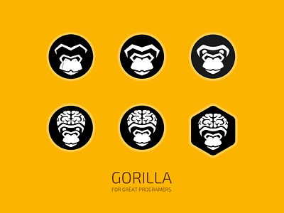 Gorilla gorilla logo programer