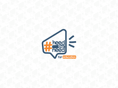 #heedtheneed Campaign Logo