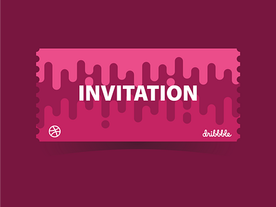 Dribbble Invitation draft dribbble invitation invite