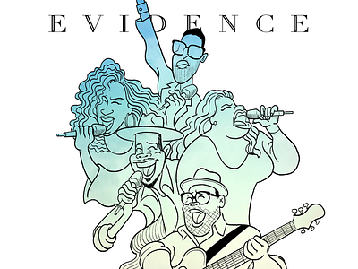 Evidence by Elevation Collective character design design digital illustration ink