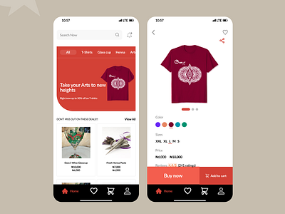 E-commerce Shop app art cart commerce design e commerce mobile sales ui ux