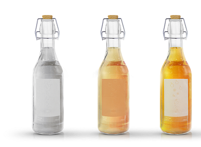 Bottle Label Design bracom bracomagency branding creative design graphic design illustration packaging
