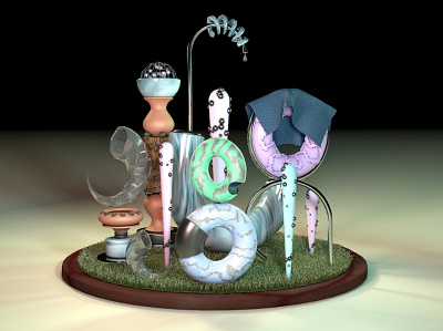 Donuts 3d c4d