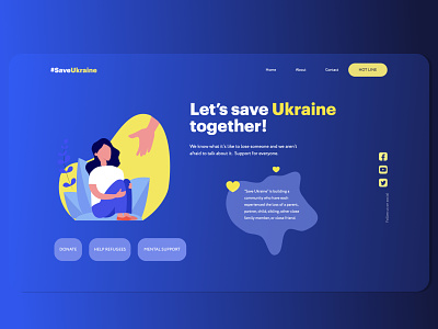 Support center for Ukrainian people