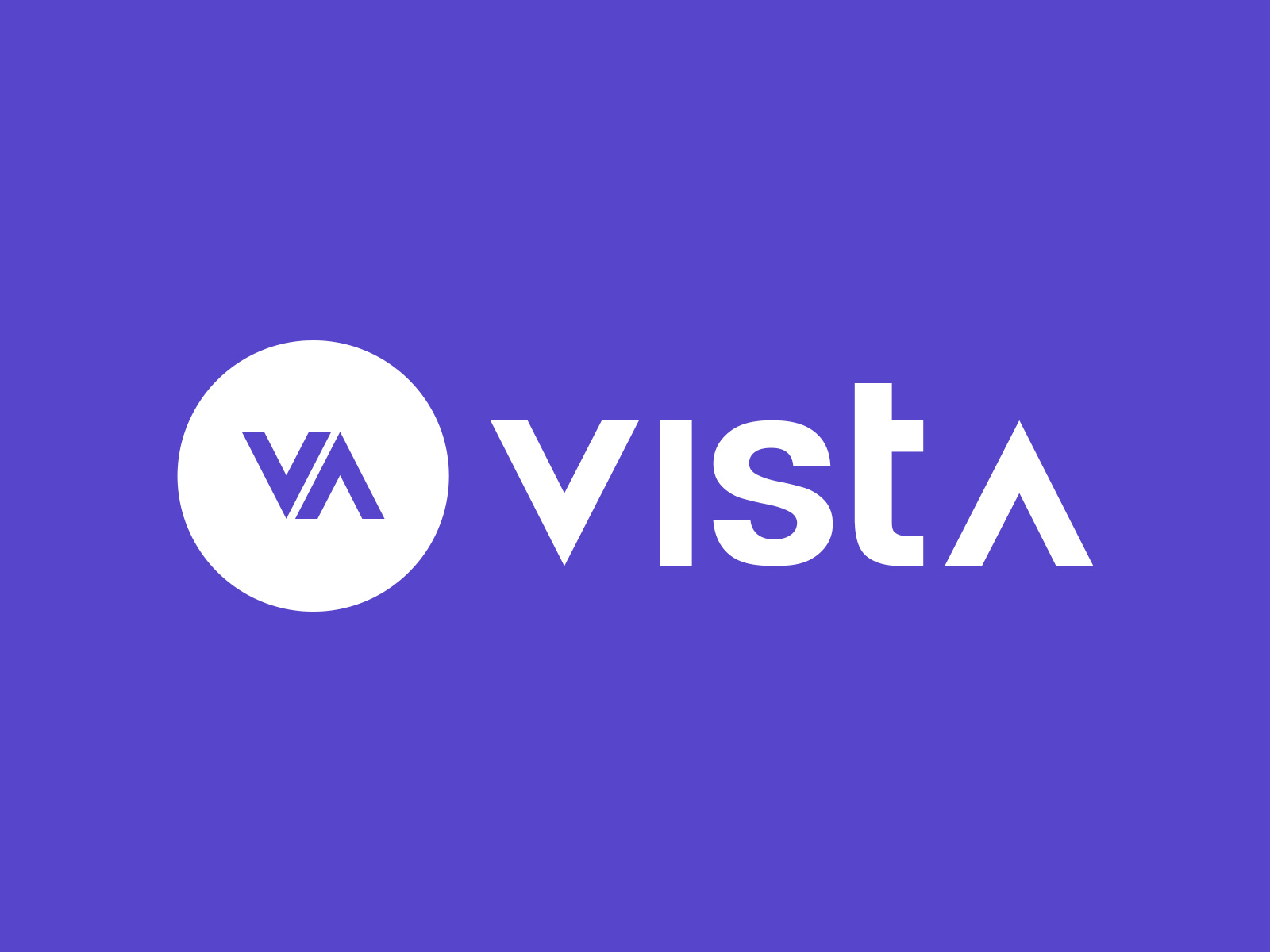 vista logo by Manojkumar Mylsamy on Dribbble