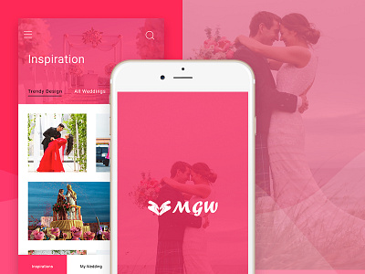 My Grand Wedding App Screen app screen mgw mygrandwedding app wedding app