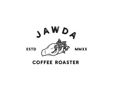 jawda | cofee roaster logo design branding classic logo coffe coffelogo design graphic design illustration logo retro logo vintage logo