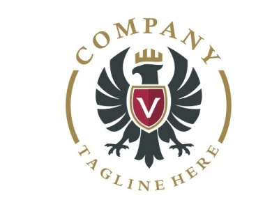 Modern Eagle Crest logo