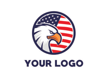 American Eagle logo american eagle eagle american graphic design illustration logo part modern graphic party logo political vector