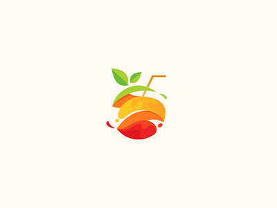 Fruitful Juice app branding design graphic design illustration logo typography vector