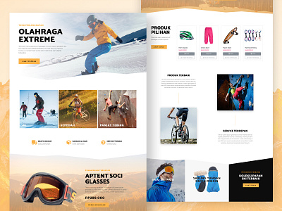 Extreme Sport Web Design