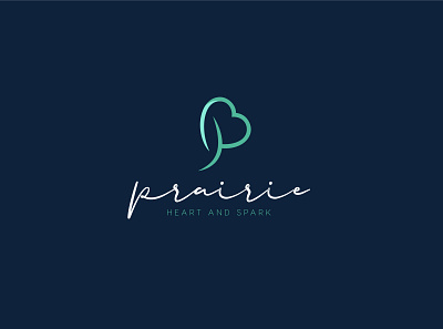 prairie illustrator logo modern