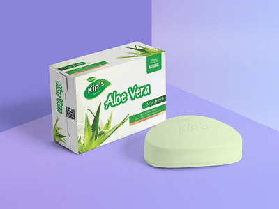 Aloe Vera Soap - Product Design & Packaging design