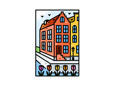 Canalhouses adobeillustrator art artwork colored design dribbble flat design illustration texture vector