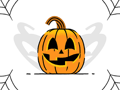 Pumpkin adobeillustrator art artwork colored design dribbble halloween illustration texture vector