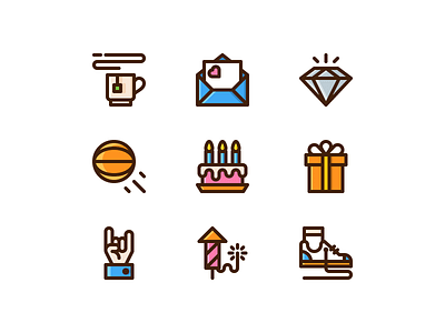 Birthday Icons