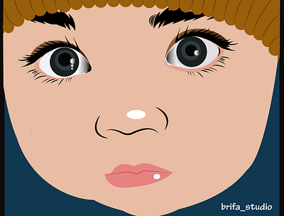 Cute Baby Face animation art design graphic design illustrasion illustration logo tracing vector wallpaper