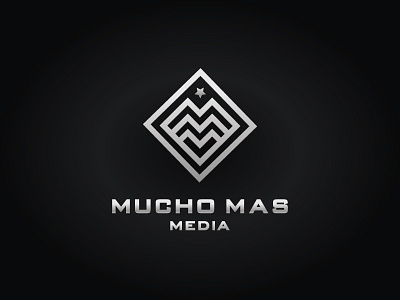 Mucho mas media m monogram media logo movie logo