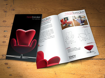 Heartbreaker brochure design