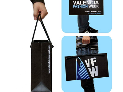 Valencia Fashion Week 2012- bag prototype branding design