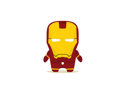 Ironman concept design flash flat graphic icon illustrator style superhero wallpaper