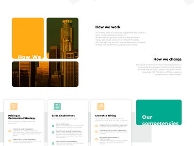 Service page business clean graphic design ui ux web