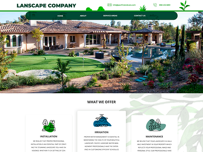 Lanscape corporate ux ui