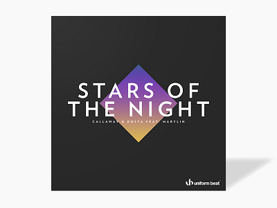 Stars of the night - Album cover by Jacob Hallsten on Dribbble