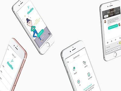 Healthcare App Design app design health healthcare ios medical startup ui user experience user interface ux yoga