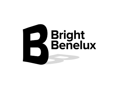 Bright Benelux benelux brand branding bright design identity logo reflection shining