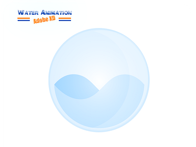 Water Flow Animation in Adobe XD animation app design illustration motion graphics