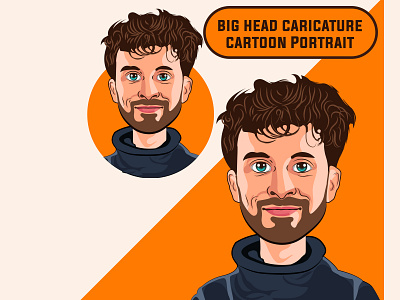 Bighead Caricature | Cartoon Portrait | Vector Illustration avatar cartoon cartoon avatar logo cartoon caricature cartoon character cartoon portrait graphic design illustrtion logo logo design portrait portrait illustrtion ui vector vector art vector illustrtion vector portrait