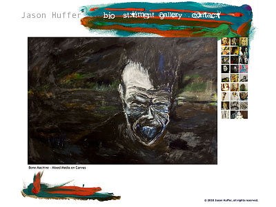 First Website gallery jasonhuffer minimal website