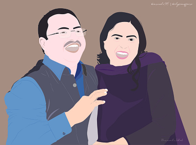 Happy people design digital illustration fashion flatillustration illustration people