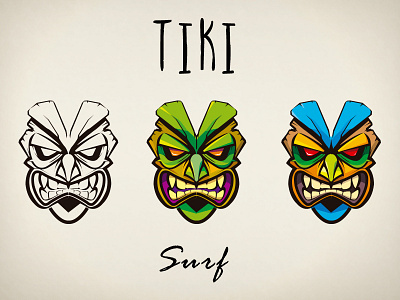 Tiki mask