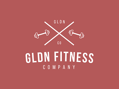 GLDN Fitness branding fitness gym logo