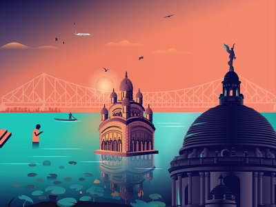 Kolkata Illustration