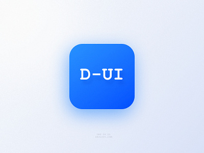 [UI Day 06] - Daily UI App Icon (Daily UI) affinity designer app design graphics icon visual