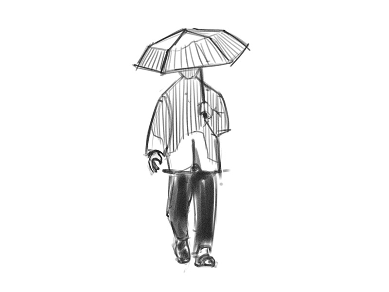 15 Easy Umbrella Drawing Ideas - How to Draw an Umbrella