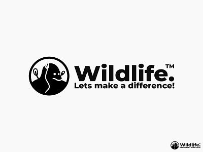 Thirty Logos : Wildlife - Design affinity designer ape branding design graphic design graphics logo logo design nature shape thirty logos wild life