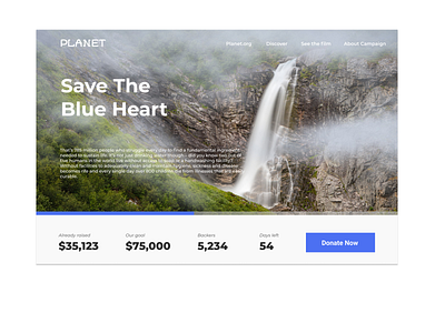 DailyUI #032 Crowdfunding Campaign