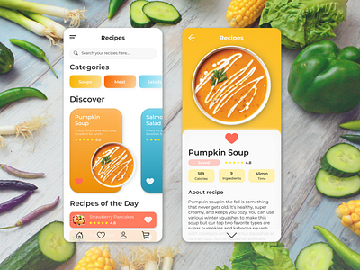 DailyUI #040 Recipe