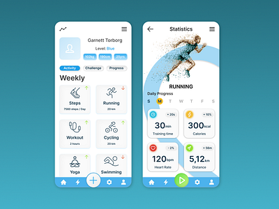 DailyUI #041  Workout Tracker