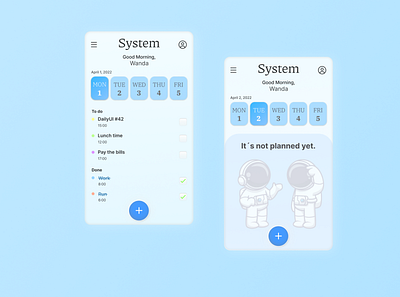 DailyUI #042 ToDo List app dailyui design ui