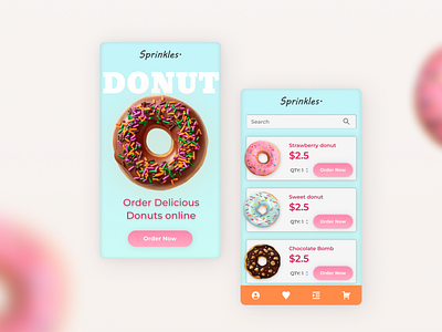 DailyUI #043 Food Menu