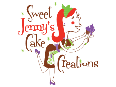 Sweet Jenny's Baking Logo digital logo