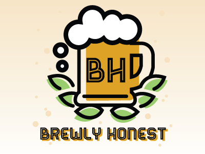 Brewly Honest IG Logo branding digital logo